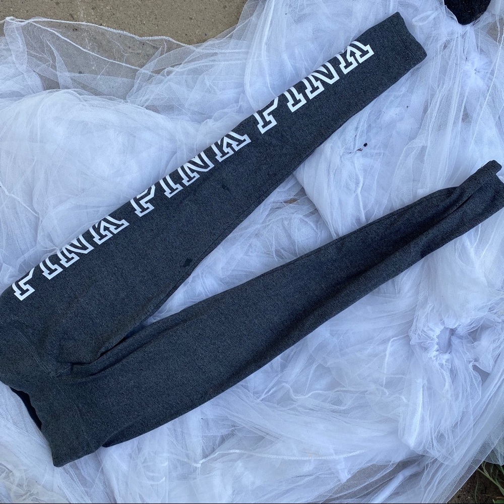 Grey “PINK” Leggings